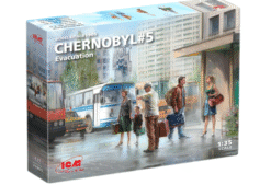 maqueta de chernobyl