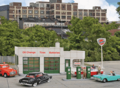 maqueta de gasolinera Cornerstone