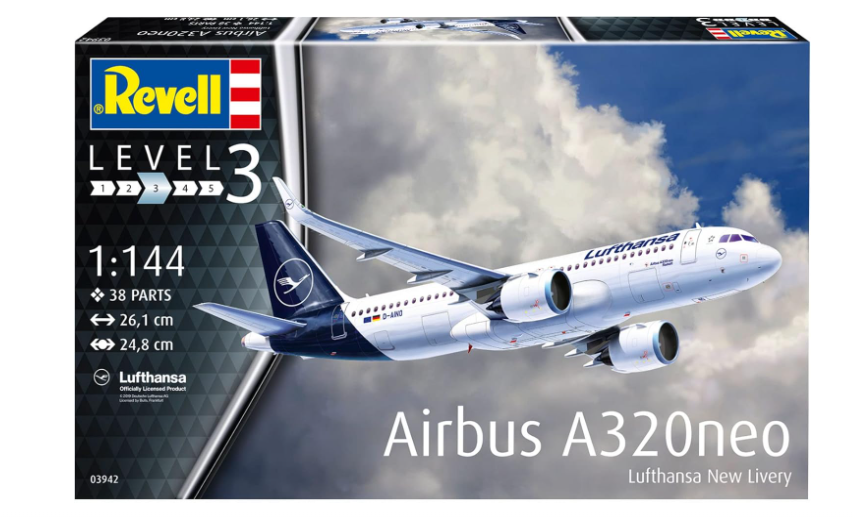 kit de modelismo Airbus A320 Revell maqueta Airbus A320 Revell