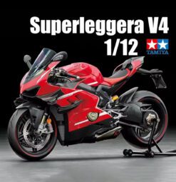 Maqueta Ducati Superleggera V4 - Tamiya 1/12 - Serie Premium con Detalles en Carbono