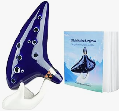 Ocarina de Zelda azul