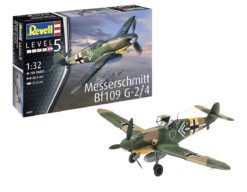 Maqueta Messerschmitt Bf 109 Revell 1/32 completamente montada y pintada con camuflaje Luftwaffe