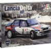 Caja de la maqueta Lancia Delta HF Integrale coche de rally para montar y pintar